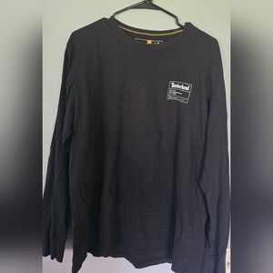 Timberland Men's Black Long Sleeve Shirt